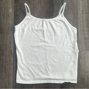 💞 Little Girls Size Large (10/12) White Cami Tank Top